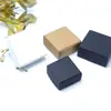 Caja de papel kraft al por mayor en stock caja de embalaje para jabón hecho a mano caja de papel pequeña caja para aceites esenciales caja de avión