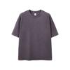 Ropa para Hombre Jie Zhan Camiseta Arena Duna 26 Primavera/Verano 270g Algodón Puro Lavado Vintage de Moda Marca Europea y Americana Oversize Manga Corta para Hombre