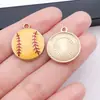 Acessórios de Joias DIY com Pingente de Esportes Gotejamento de Óleo Futebol Badminton Tênis de Mesa Pingente Corrente de Celular Pingente de Chaveiro