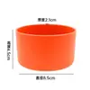 Copo de Água Capa Antiderrapante Capa Inferior de Borracha Copo de Vidro Isolamento Capa de Silicone Transfronteiriça 7,5cm9cm Capa de Copo de Silicone Universal