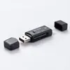 Lector de Tarjetas SD USB C, Lector de Tarjetas SD USB 2.0 | Lector de Tarjetas de Memoria 2 en 1 para SD, SDHC, TF, mmc