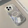 Estojo de Espelho Bege Gatinho Adequado para Capa de Celular Apple 16Promax Iphone17 Nicho 1413 Capa Dura 12/11