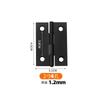 Amazon transfronterizo acero inoxidable 2 pulgadas 44x32mm mueble para el hogar plegable gabinete de piano puerta bisagra bisagra bisagra