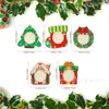 Colgantes personalizados de marco de fotos de madera navideña, Decoraciones de ambiente navideño, Adornos para árbol de Navidad, Artesanías decorativas de madera