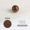 Tirador de Cajón Madera Maciza Tronco Armario Puerta de Armario Guardarropa Estilo Nórdico Japonés Casa de Huéspedes Simple Bola Redonda Tirador de un Solo Agujero
