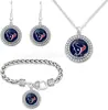 El Conjunto Más Popular de Amazon: Pulsera, Collar y Aretes del Equipo Cabra de Fútbol de la NFL
