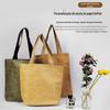 Bolsa de mão de papel DuPont para mulheres 2024 nova moda bolsa versátil mochila escolar para ir ao trabalho e viajar mochila pequena de lona