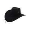 Sombrero Vaquero Occidental Americano Transfronterizo de Amazon Sombrero de Sol de Ante para Exteriores Sombrero de Equitación para Hombre con Sombrero de Ala Grande