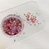 BRILHAR. Nail Art Material Retro Nanyang Estilo Outono Rock Peças Lantejoulas Misturadas Glitter Sudeste Asiático Reino Secreto Jóias