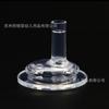 Cabezal de boquilla de tetina de calibre ancho, cabeza de reemplazo para biberón de alimentación universal de silicona completa, cabeza de boquilla de succión