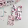 Série M Yoshiki Kawaii Transparente Retrátil Desenho Animado Passe de Ônibus Infantil Pegar/Desembarcar Crachá Jardim de Infância Identidade Escolar Porta-Cartão Retrátil