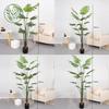 Plantación Verde Simulación Nórdica Girasol Sanwei Caparazón de Tortuga Pintura Madera Hoja y Otros Adornos Decorativos de Lujo Ligero para Sala de Estar Paisaje de Piso