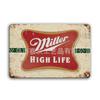 Artesanía metálica de Cerveza Carlsberg pintura decorativa vintage de hierro pintura decorativa nostálgica decoración de pared de bar personalizada