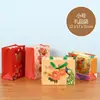 Bolsa de mão personalizada conjunto de sacos para embalagem de bolo da lua embalagem de biscoito fabricantes impressão de logotipo personalizado