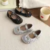 Zapatos Pequeños de Cuero para Niñas 2026 Primavera y Otoño Nuevo Estilo Mocasines de Suela Suave para Niños Zapatos Bajos Chic de Princesa para Niñas Pequeñas