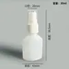 Venta al por mayor del fabricante 30-60ml Botellas de plástico exprimibles, Botellas translúcidas de boca puntiaguda, Botellas para mezclar y dispensar tintes, Botellas exprimibles
