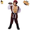Halloween boy's fake muscle cotton preenchido pirata role play party costume stage performance distribuição atacado