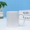 Taza recta nueva de porcelana de hueso de 11 oz (350 ml), taza blanca de regalo promocional, se puede imprimir con logo personalizado o pintar a mano