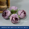 Flores Artificiais Roxas, Margaridas, Peônias, Acessórios de Cabelo, Adereços de Decoração para Fotografia na Praia, Chapéus, Bolsas, Flores de Seda DIY