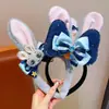 Diadema de Cabeza de Judy de Disney Diadema de Felpa de Conejo y Zanahoria Accesorios para el Cabello para Mujeres Foto en el Parque Zootopia