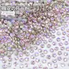 Punta de Manicura Flor de Ciruelo de 6 mm Joya de Diamante con Forma Especial Decoración de Manicura Material para Uñas Portátil Super Brillante Arte de Uñas Diamante para Cabello