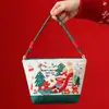 Navidad Nuevo Creativo Bolsita de Terciopelo de Manzana Portátil Bolsa de Regalo de Navidad Caja de Regalo de Manzana Nochebuena Regalos de Navidad