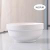 Bowls, Platos, Cucharas y Palillos Jingdezhen Blanco Puro, Combinación Libre, Tazones para Fideos, Tazones para Sopa, Tazones y Platos Grandes, Vajilla Combinada, Apto para Microondas