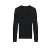 Elegante suéter de punto casual con cuello en U para mujer, nuevo estilo otoño 2026, de manga larga, corte ajustado, versátil suéter interior con escote bajo