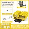 Bloque de terminales de cableado de resorte de color serie ST para riel guía 2.5MM cuadrado enchufe directo rápido ST2.5-10mm