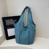 Bolso Único de Hombro Debajo del Brazo, Bolso Tote de Gran Capacidad, Elegante Bolso de Mano Nuevo Estilo Coreano con Pliegues y Múltiples Bolsillos para Viajes