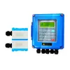 Caudalímetro Sónico de Abrazadera Externa Montado en Pared Exterior Modular No Destructivo Tubería Sónica Medidor de Agua Medidor de Calor