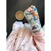 Nuevo Conjunto de Pijama de Terciopelo Floral Estilo Nacional para Mujer, Estilo Chino Suave, Nuevo para Primavera y Otoño, de Manga Larga y Pantalón Largo
