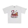 Camiseta de Manga Corta Holgada con Estampado de Dibujos Animados Pe X Hello Kitty Nuevo Milo para Hombres y Mujeres Parejas