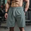 Pantalones Cortos de Malla de Secado Rápido para Hombre Entrenamiento Físico Pantalones Cortos de Baloncesto Americano Running de Longitud Media Sueltos Pantalones Cortos Deportivos Estilo Verano para Hombre