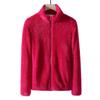 Abrigo de lana de cordero estilo Youjia, cuello alto, chaqueta de forro polar para pareja, cárdigan de forro polar para hombre, forro de chaqueta para mujer
