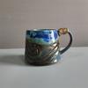 Caneca de Café Vintage Criativa Rústica de Cerâmica Feita à Mão Estilo Wabi-Sabi Caneca de Cerâmica de Alto Valor Acessório Transfronteiriço para Chá da Tarde