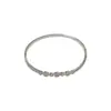 Pulsera Redonda de Diamantes Transfronteriza Retro Europea y Americana para Mujer Personalizada Moda Lujo Ligero Diseño Versátil Joyería al por Mayor