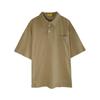 Popular en Internet Súper Popular CEC Manga Corta para Hombre Marca de Moda Suelta Estilo Hong Kong Camiseta Camisa Polo con Cuello Ins Moda Atractiva Camiseta de 5 Puntos