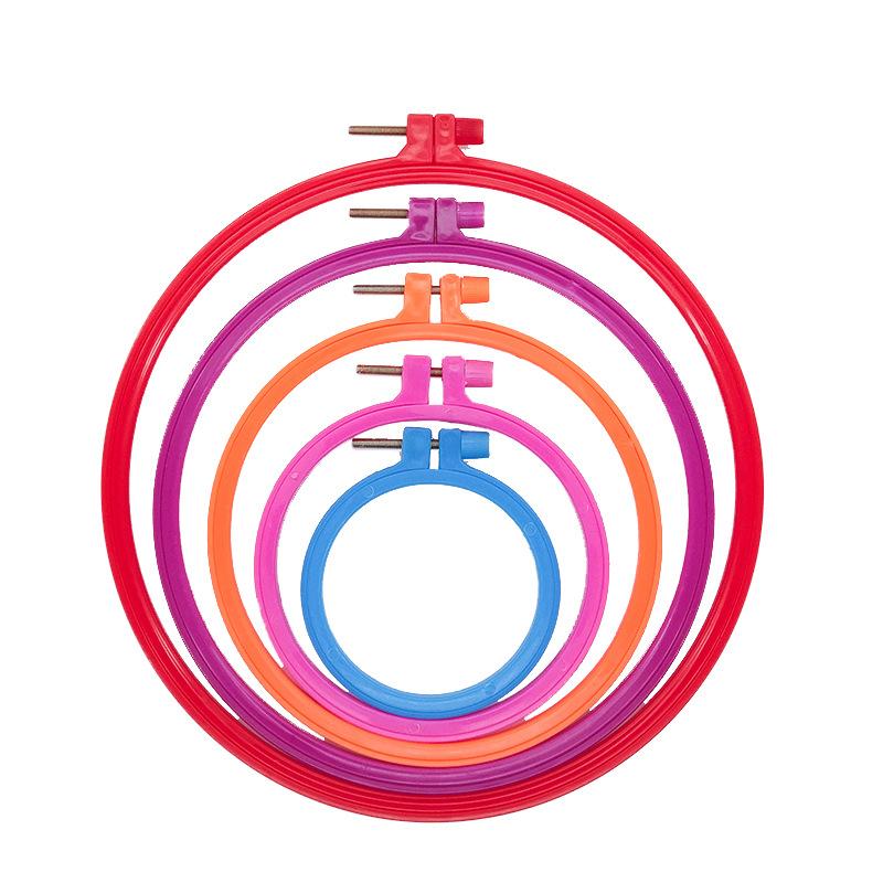 彩色5白底