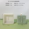 Molde de Silicona para Vela Aromática de Rostro Humano Abstracto Irregular Transfronterizo, Molde para Adorno de Pegamento de Piedra Difusora de Rostro Humano DIY