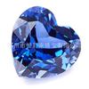 Cultivo em Laboratório de Safira 1-3 Quilates Redonda Gota d'Água Amor Formato Especial Tirafa Cultivo de Tesouro Cor Azul Real