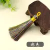Anti-Rugas Suave Nó Chinês Franja de Borla Acessórios para Joias DIY Pingente para Bolsa de Carro Artesanato Estilo Nacional Pingente de Franja