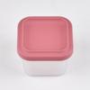 Lonchera de silicona sellada y fresca, de gran venta, apta para alimentos, apta para microondas y refrigerador. Caja de almacenamiento para alimentos complementarios.