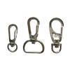 Hebilla giratoria de metal directa de fábrica hebilla de pinza de cangrejo blanco hebilla de perro para equipaje 32 mm color llavero anillo de libro precio real