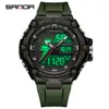 Reloj Estudiante Sanda Modelo de Precio Especial para Adolescentes, Reloj Electrónico Multifuncional Impermeable, Reloj Deportivo Táctico, Excedente de Fábrica