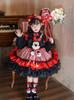 Vestido de Princesa para Niñas Lolita Vestido de Cumpleaños Otoño e Invierno Vestido Suéter de Mickey Vestido Tutú Vestido de Halloween para Niños