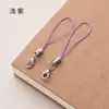 Corrente de pendurar DIY com acessórios de joia curtos Cordão Anel de metal Corrente para celular Fecho lagosta Pingente Cordão para chave Pen drive