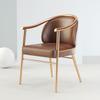 Cadeira de luxo moderna e leve para sala de estar, cadeira de chá com varanda, mesa de chá, computador, escritório, encosto, cadeira de jantar para casa