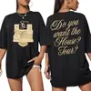 Camiseta Impresa del Tour de Casa de Sabrina Carpenter 2025 como Regalo para Fans, Estilo Corto Unisex