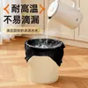 Bolsas de Basura Grandes para Residuos de Cocina Doméstica, Engrosadas, con Asas, Extra Gruesas, Negras, Tamaño Grande, Bolsas de Basura Desechables